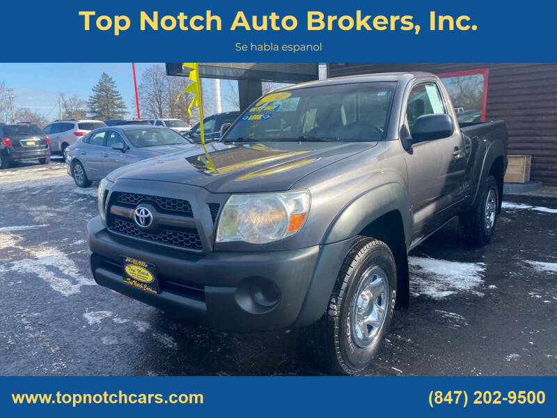 2011 Toyota Tacoma for sale at Top Notch Auto Brokers, Inc. in McHenry IL