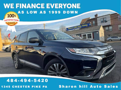 2019 Mitsubishi Outlander for sale at Sharon Hill Auto Sales LLC in Sharon Hill PA