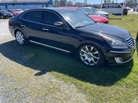 2013 Hyundai Equus for sale at LAURINBURG AUTO SALES in Laurinburg NC