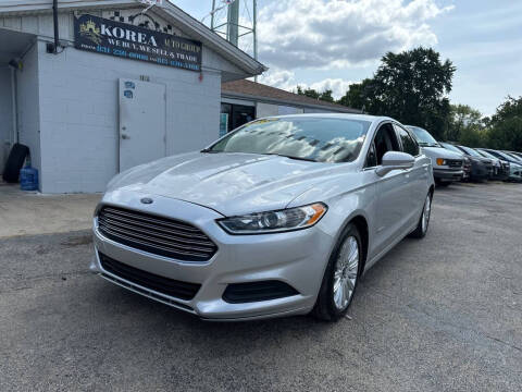 2016 Ford Fusion Hybrid for sale at Korea Auto Group in Joliet IL