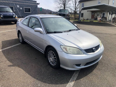 2005 Honda Civic for sale at Edens Auto Ranch in Bellaire OH