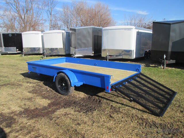 2026 Rice Trailers Single Axle Utility SST7612