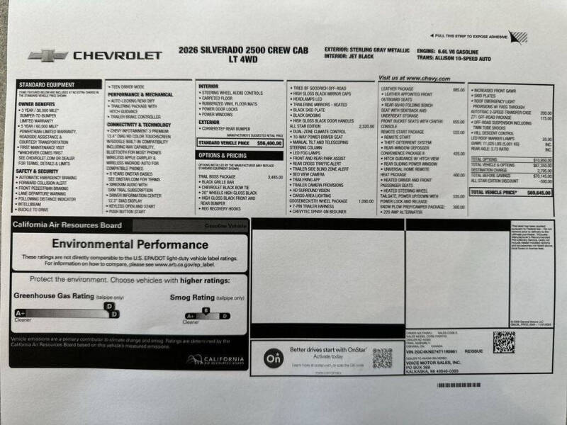 2026 Chevrolet Silverado 2500HD