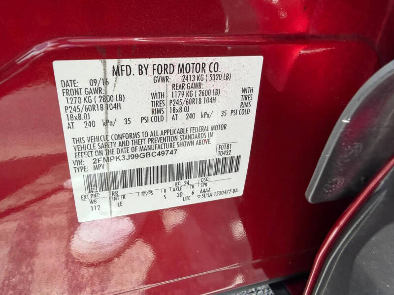 2016 Ford Edge SEL