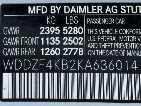 2019 Mercedes-Benz E-Class E 300 4MATIC