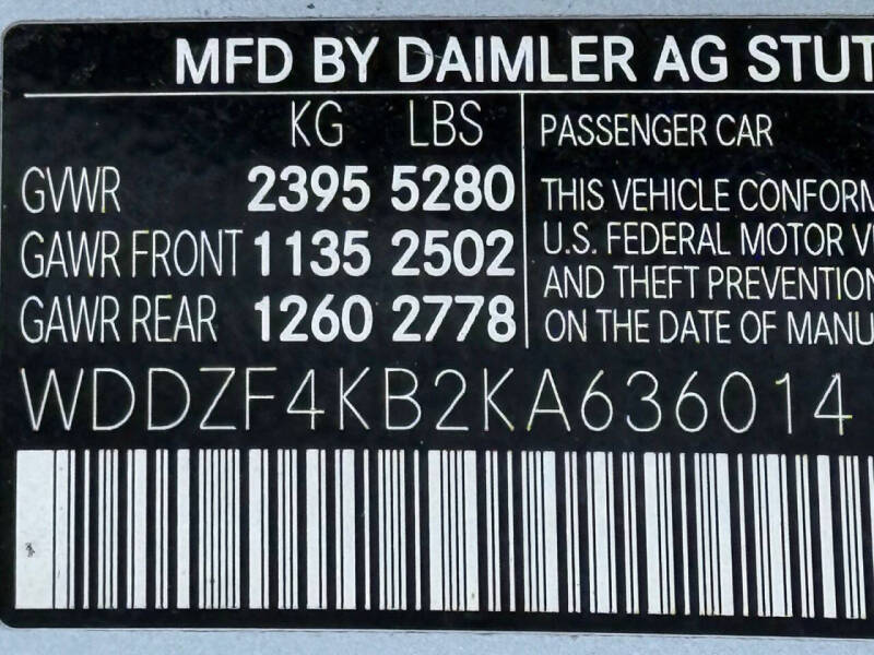 2019 Mercedes-Benz E-Class E 300 4MATIC