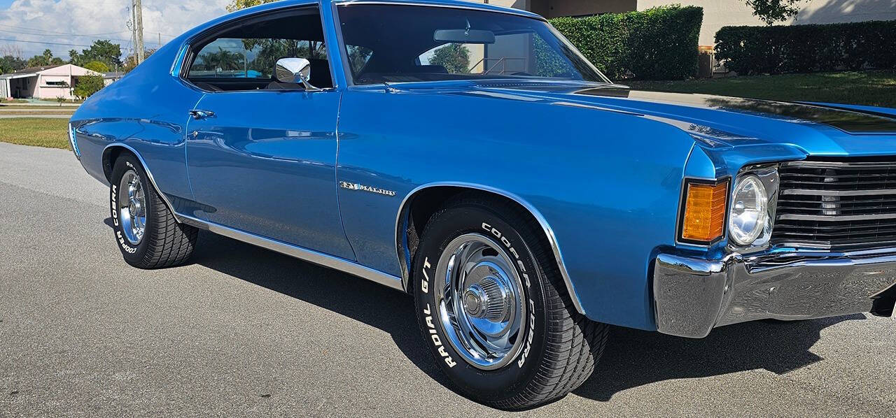 1972 Chevrolet Chevelle for sale at FLORIDA CORVETTE EXCHANGE LLC in Hudson, FL