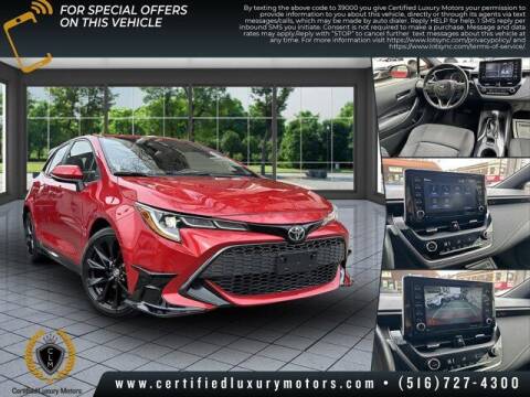 2021 Toyota Corolla Hatchback for sale at Certified Luxury Motors in Great Neck NY