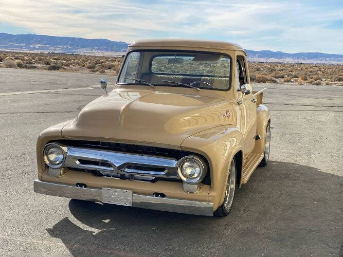 1955 Ford F-100 for sale at Classic Car Deals in Cadillac MI