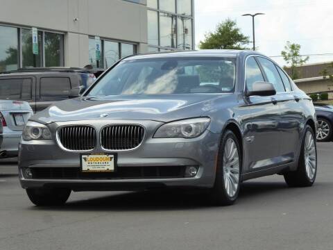 2012 BMW 7 Series for sale at Loudoun Used Cars - LOUDOUN MOTOR CARS in Chantilly VA