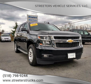 2015 Chevrolet Tahoe for sale at Streeters Vehicle Services,  LLC. in Queensbury NY