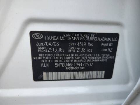 2009 Hyundai Sonata SE V6