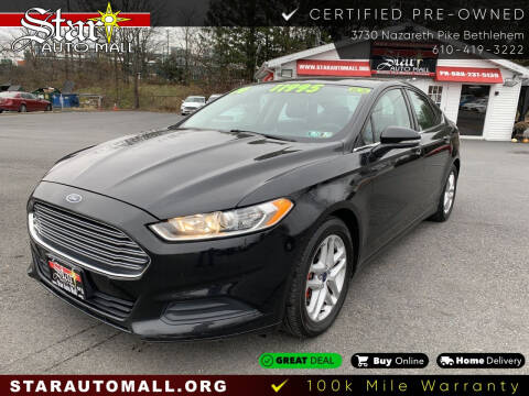 2014 Ford Fusion for sale at Star Auto Mall in Bethlehem PA