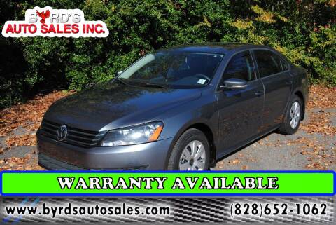 2015 Volkswagen Passat for sale at Byrds Auto Sales in Marion NC