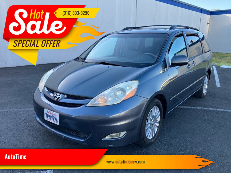 2007 Toyota Sienna for sale at AutoTime in Sacramento CA