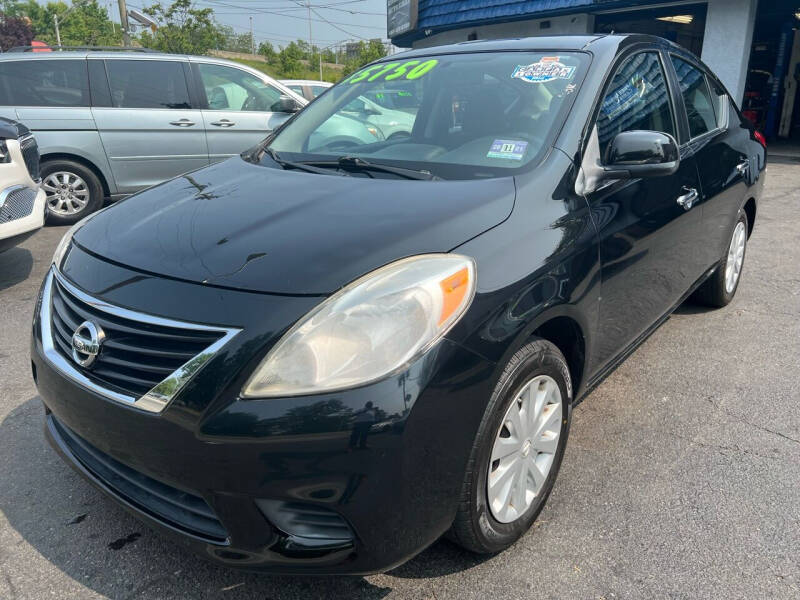 2012 Nissan Versa for sale at Goodfellas Auto Sales LLC in Clifton NJ