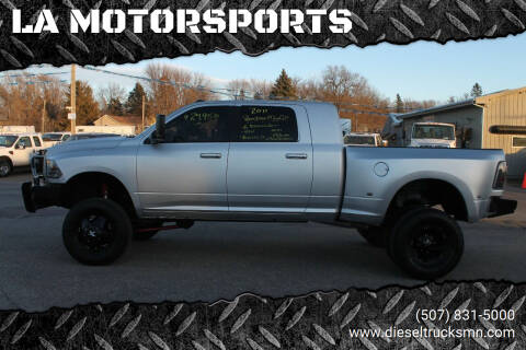 2011 RAM Ram Pickup 3500 for sale at L.A. MOTORSPORTS in Windom MN