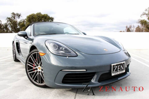 2017 Porsche 718 Boxster for sale at Zen Auto Sales in Sacramento CA