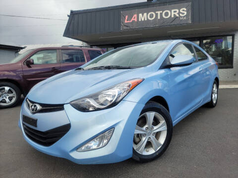 2013 Hyundai Elantra Coupe for sale at LA Motors LLC in Denver CO