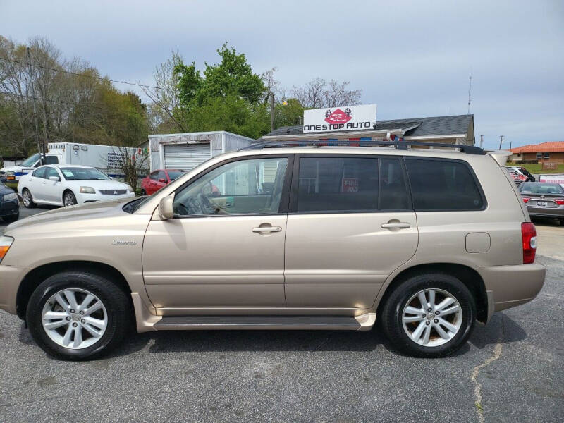 2006 Toyota Highlander Hybrid for sale at One Stop Auto Group in Anderson SC