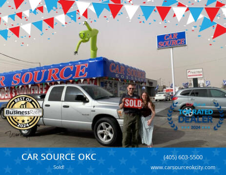 2008 Dodge Ram 1500 for sale at CAR SOURCE OKC in Oklahoma City OK