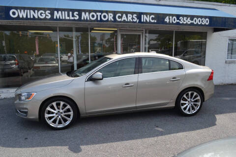 2016 Volvo S60 for sale at Owings Mills Motor Cars in Owings Mills MD