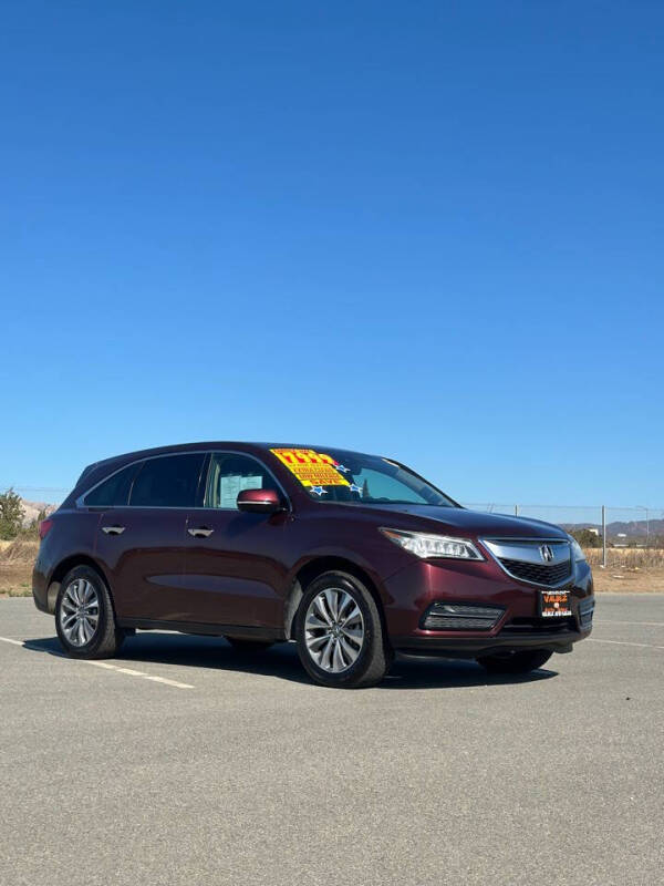 2016 Acura MDX for sale at Valdez Auto Sales in Gonzales CA