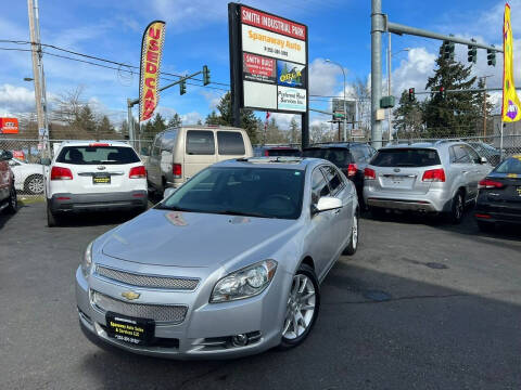 2012 Chevrolet Malibu for sale at Spanaway Auto Sales & Services LLC in Tacoma WA