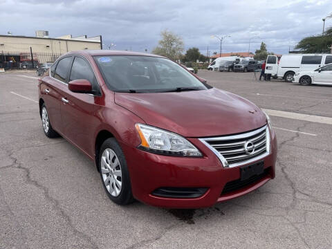 2015 Nissan Sentra for sale at Rollit Motors in Mesa AZ