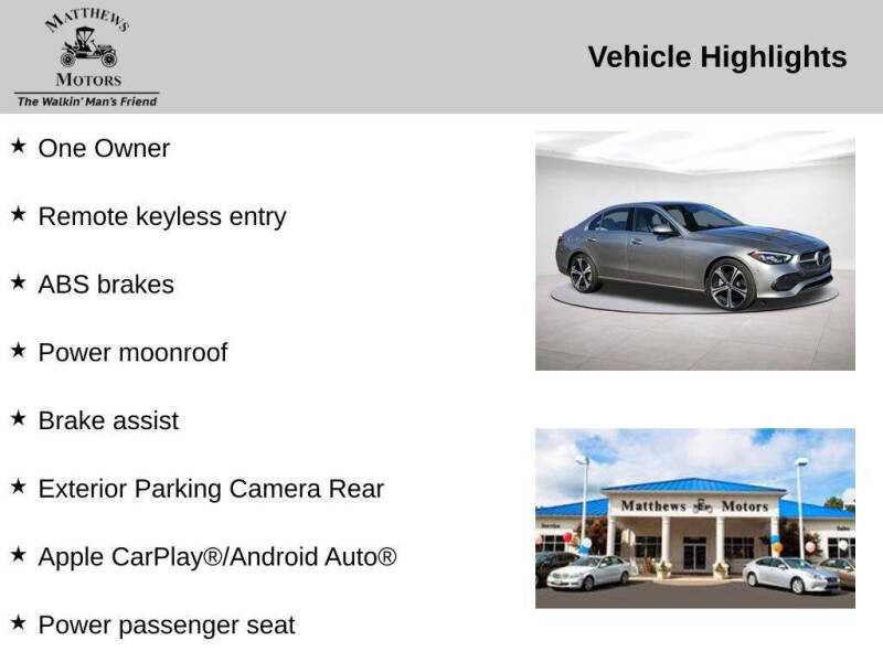 2023 Mercedes-Benz C-Class C 300