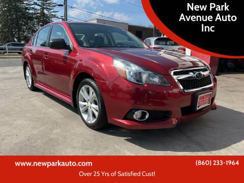 2014 Subaru Legacy for sale at New Park Avenue Auto Inc in Hartford CT