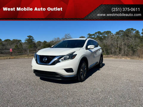 2018 Nissan Murano for sale at West Mobile Auto Outlet in Mobile AL