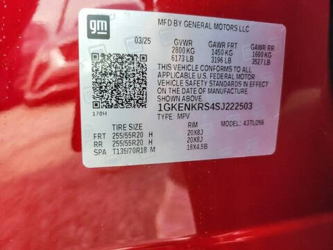 2025 GMC Acadia Elevation