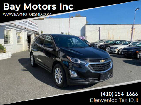 2019 Chevrolet Equinox for sale at Bay Motors Inc in Baltimore MD