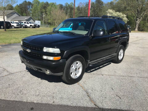 2002 Chevrolet Tahoe for sale at Mid Atlantic Auto Sales Network LLC in Summerfield NC