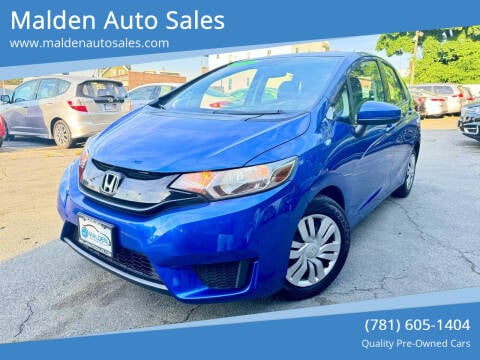 2016 Honda Fit for sale at Malden Auto Sales in Malden MA