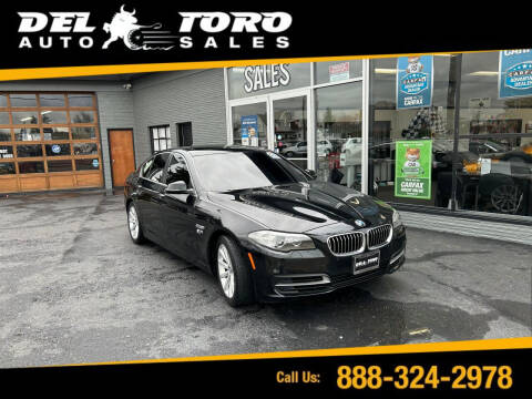 2014 BMW 5 Series for sale at DEL TORO AUTO SALES in Auburn WA