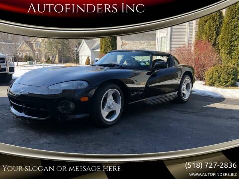 1995 Dodge Viper for sale at Autofinders Inc in Rexford NY