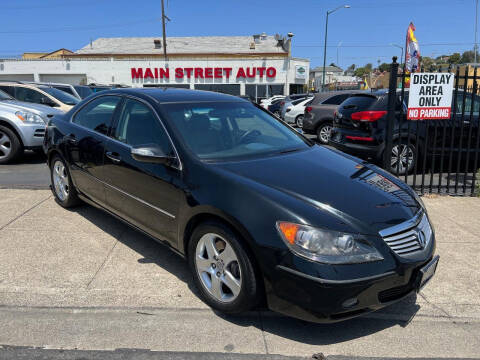 2007 Acura RL for sale at Main Street Auto in Vallejo CA