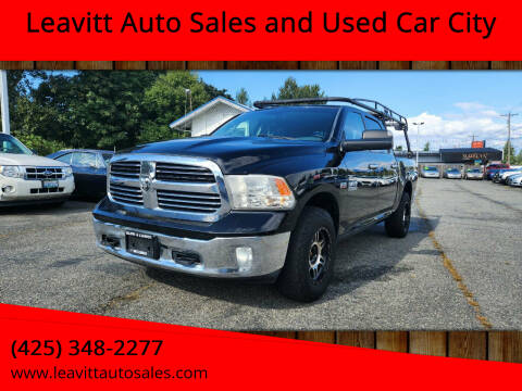 2014 RAM 1500 for sale at Leavitt Auto Sales and Used Car City in Everett WA