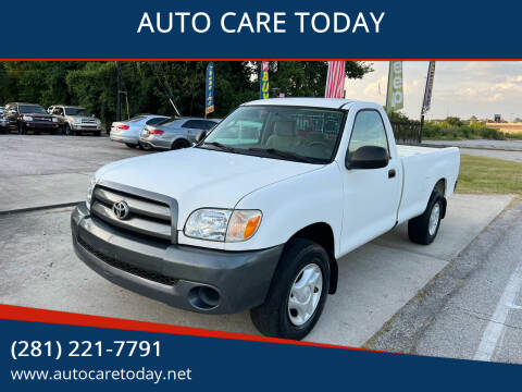 2006 Toyota Tundra for sale at AUTO CARE TODAY in Spring TX