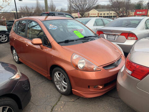 2007 Honda Fit for sale at CAR CORNER RETAIL SALES in Manchester CT