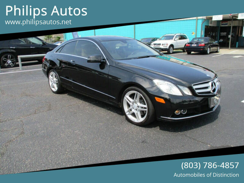 2011 Mercedes-Benz E-Class for sale at Philips Autos in Columbia SC