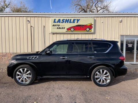 2012 Infiniti QX56 for sale at Lashley Auto Sales in Mitchell NE