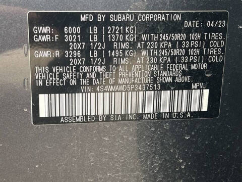 2023 Subaru Ascent Touring