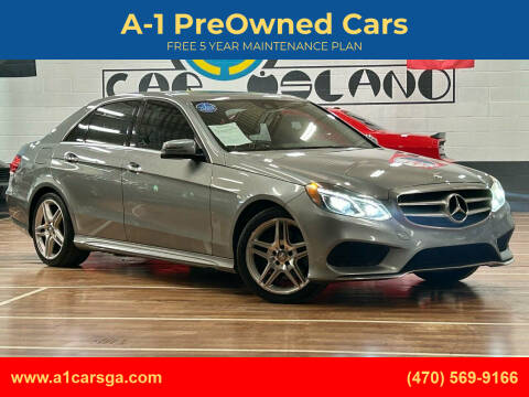 2014 Mercedes-Benz E-Class for sale at A-1 PreOwned Cars in Duluth GA