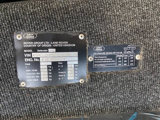 1997 Land Rover Defender 26