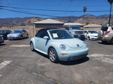 2004 Volkswagen New Beetle Convertible for sale at Silver Star Auto in San Bernardino CA