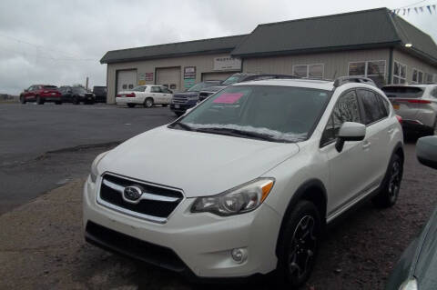 2014 Subaru XV Crosstrek for sale at Warner's Auto Body of Granville, Inc. in Granville NY