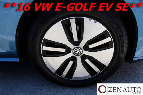 2016 Volkswagen e-Golf SE